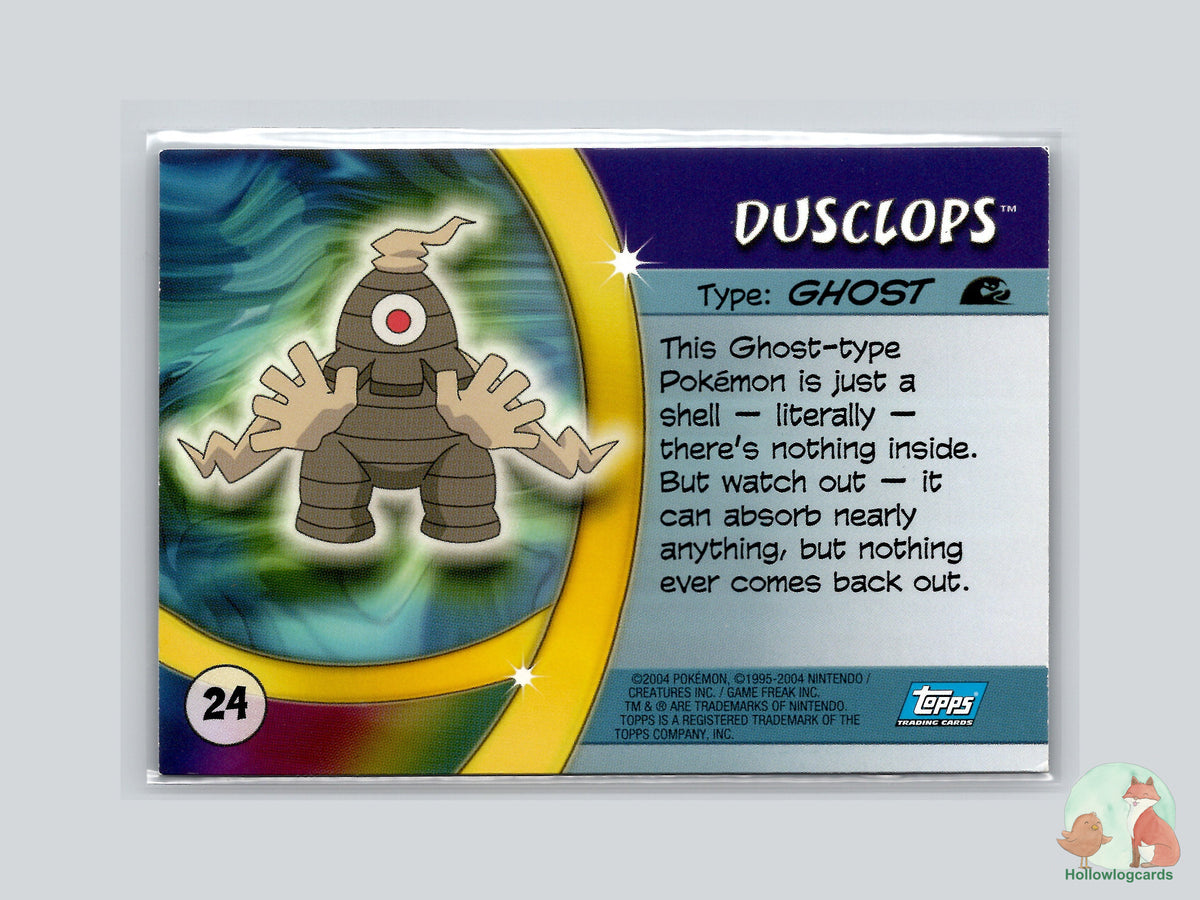 Dusclops (#24) - Topps Advanced Trading Cards