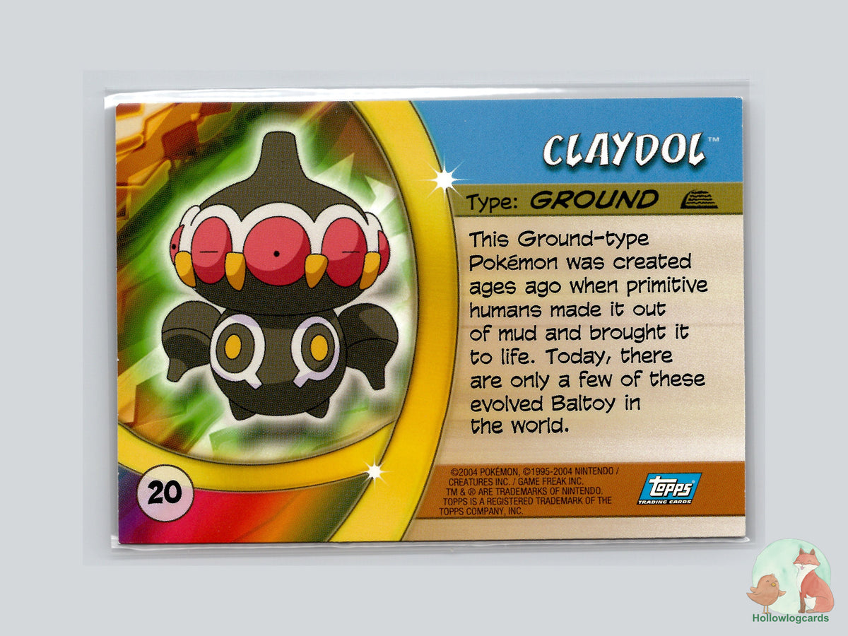 Claydol (#20) - Topps Advanced Trading Cards