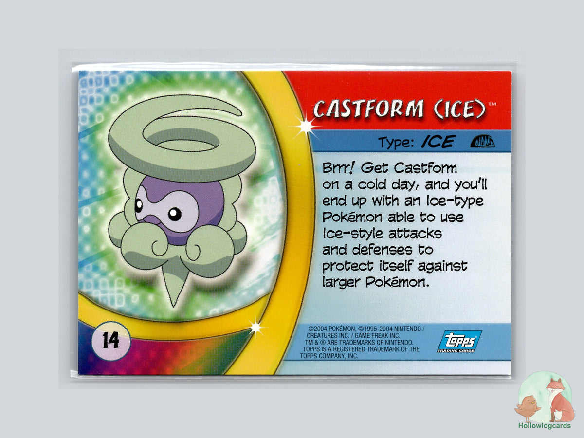 Castform (Ice) (#14) - Topps Advanced Trading Cards