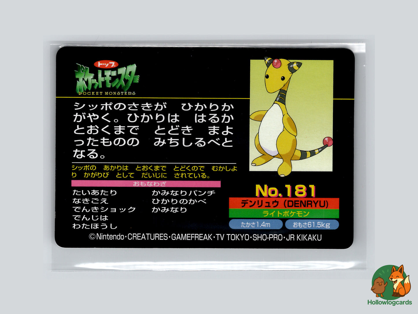 Ampharos VS Hoothoot - No.181 - Topsun (JAP)