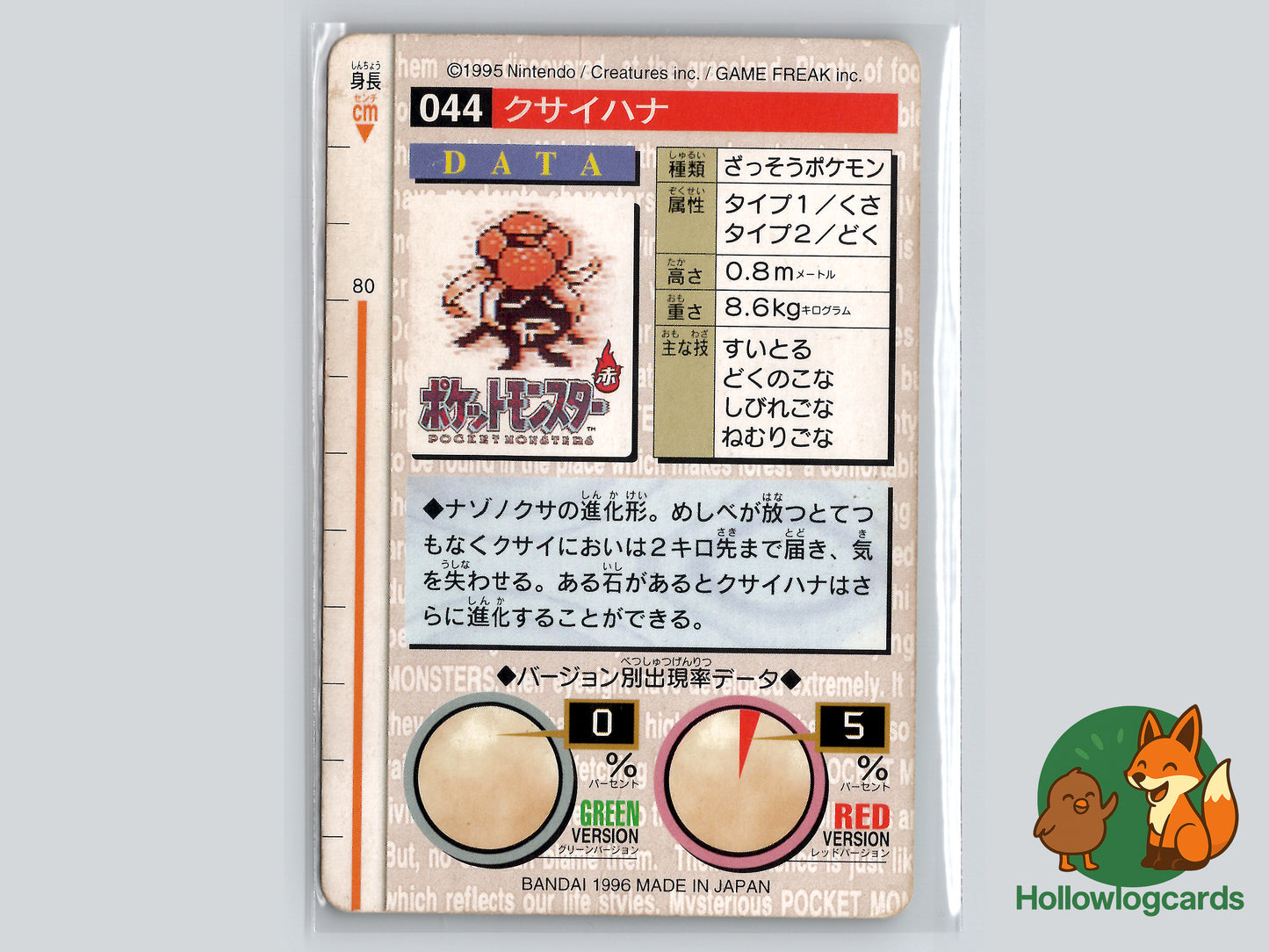 Gloom - No.044 - Bandai Carddass 1996 (JAP)