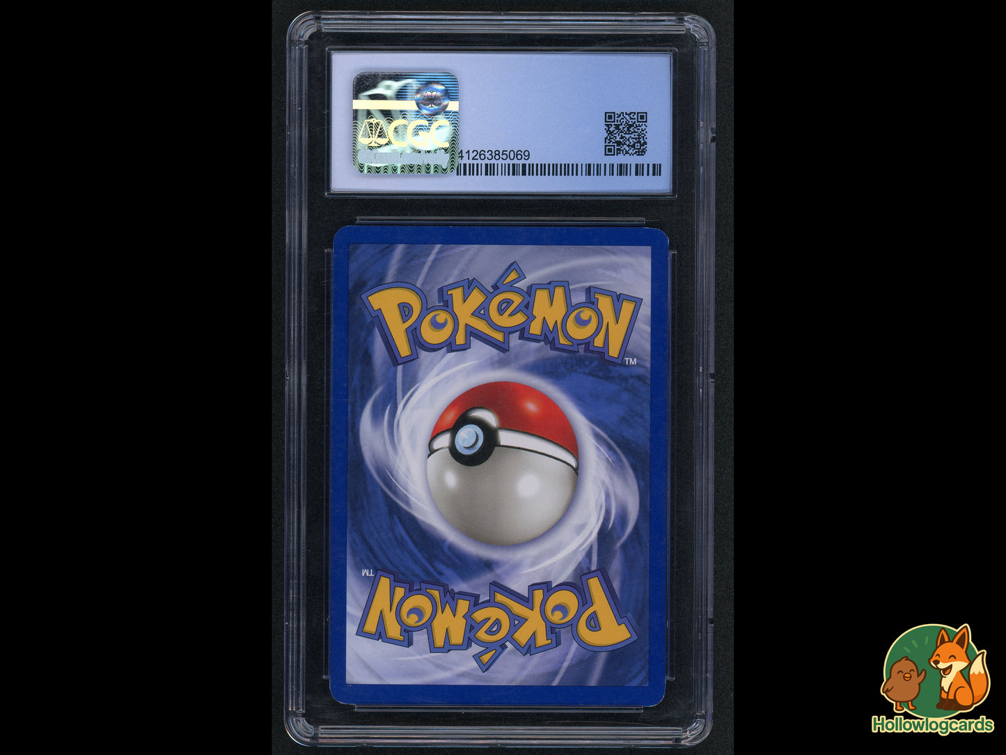 Graded 1st Edition - Seadra - Fossil 42/62 - WOTC - Sugimori CGC 8