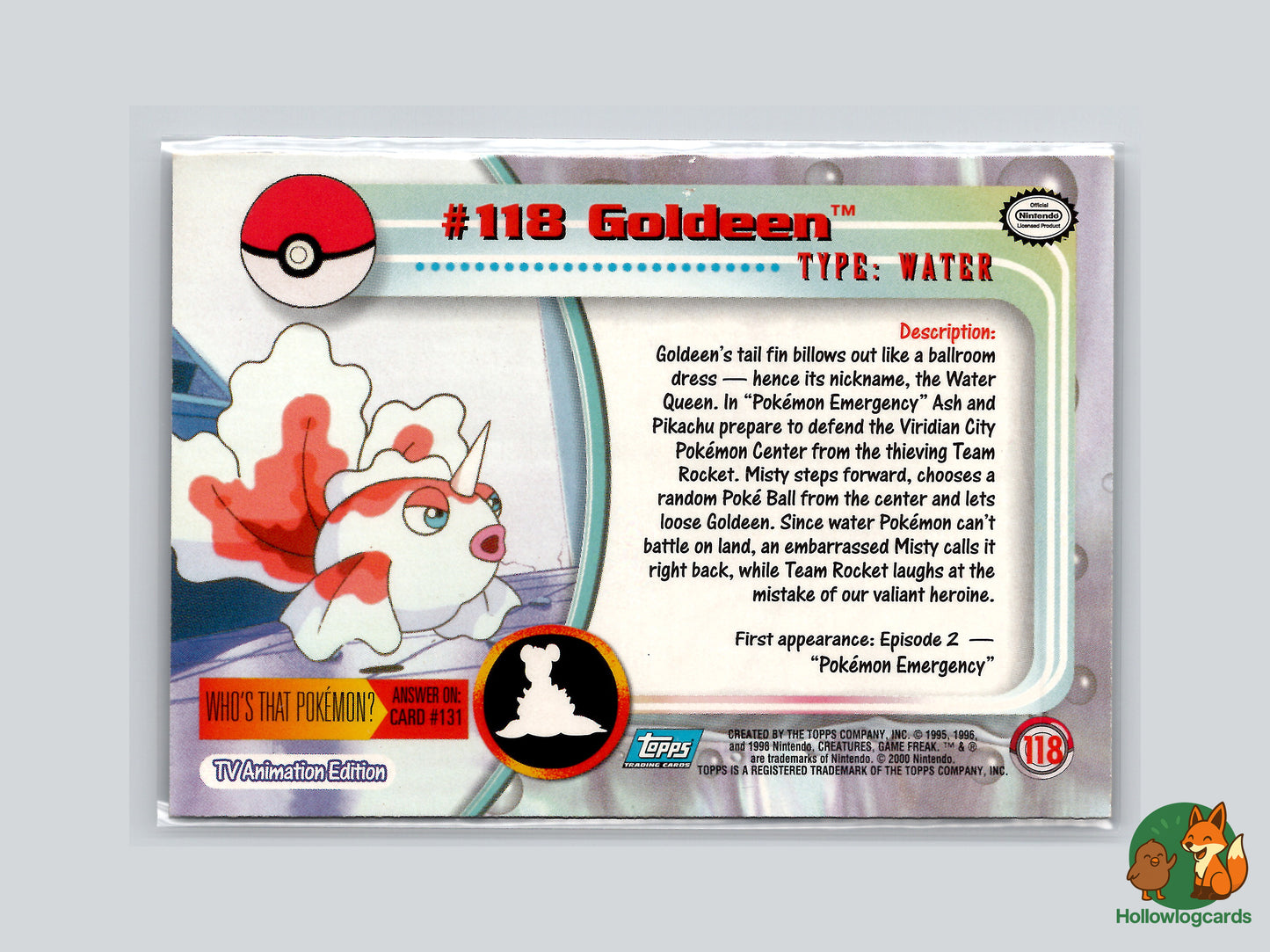 Goldeen - 118 - Topps