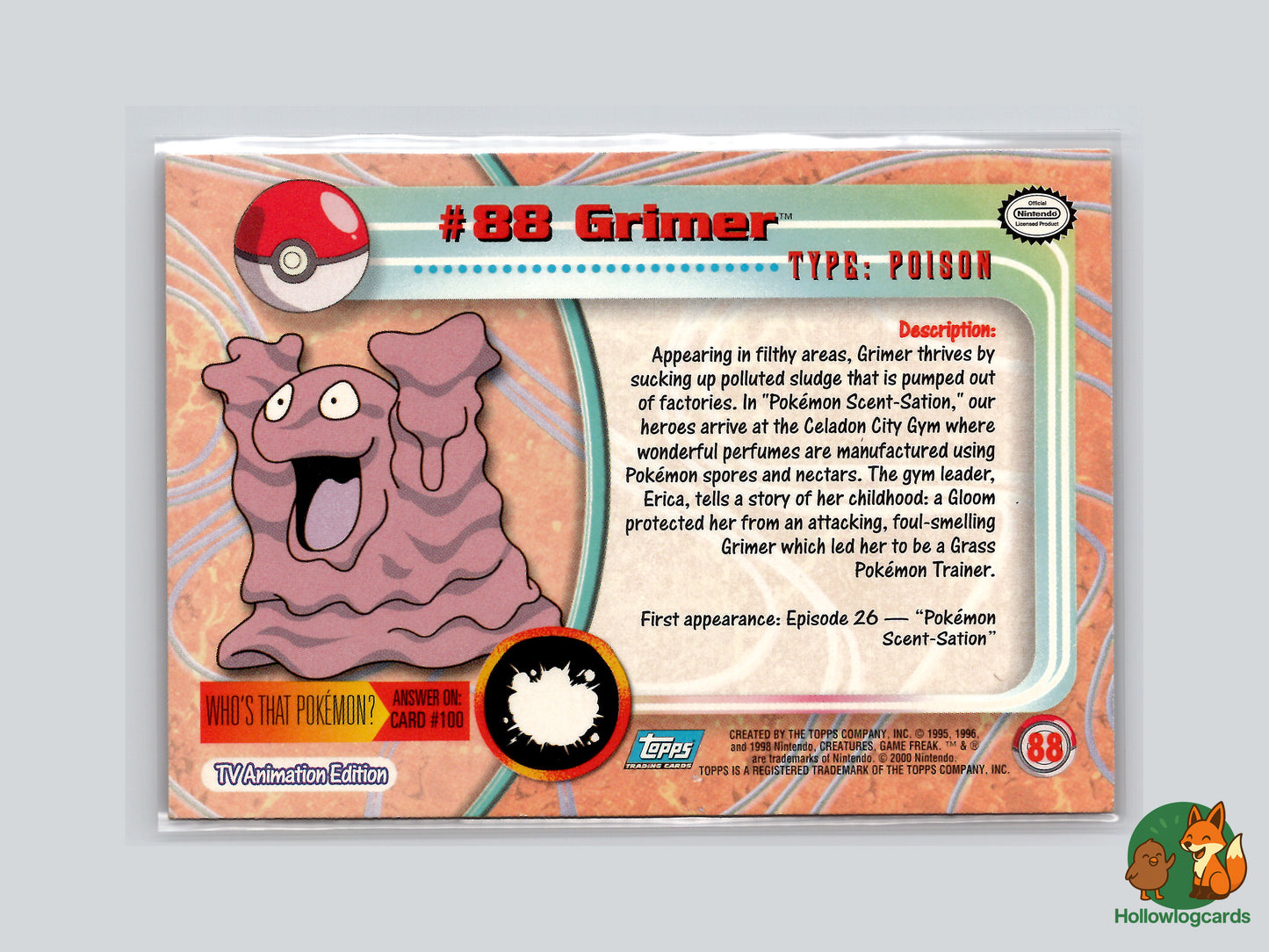 Grimer - 88 - Topps