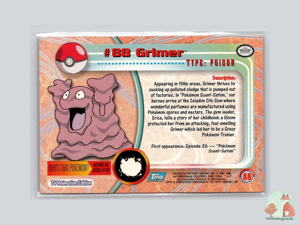 Grimer (#88) - Topps Trading Cards Series 2