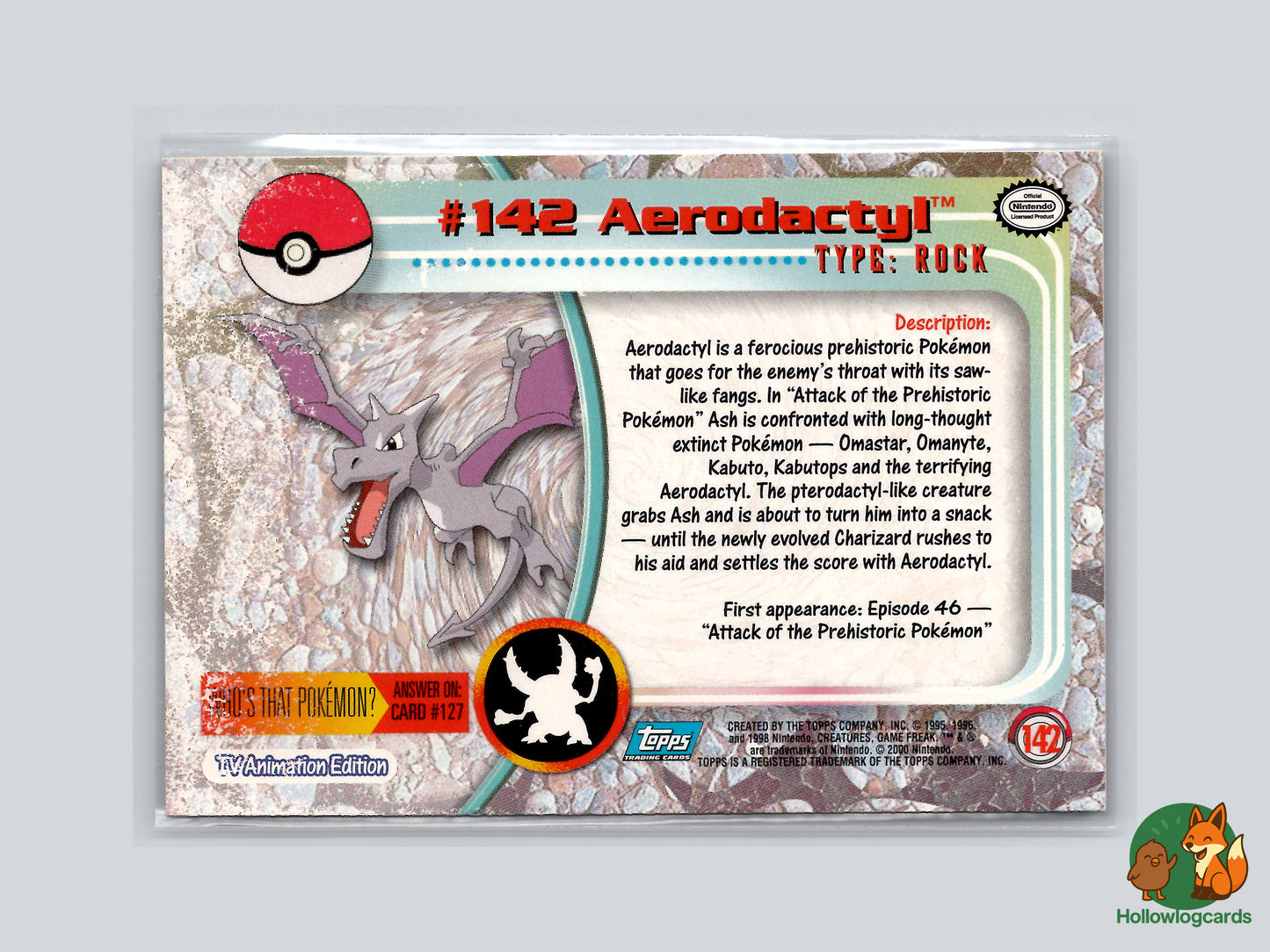 Aerodactyl - 142 - Topps - HP