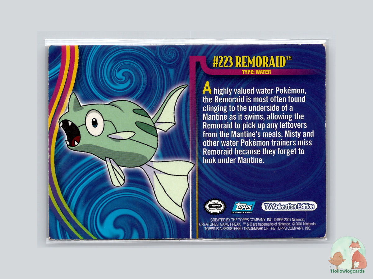 Remoraid (#223) - Topps Johto League Champions Trading Cards