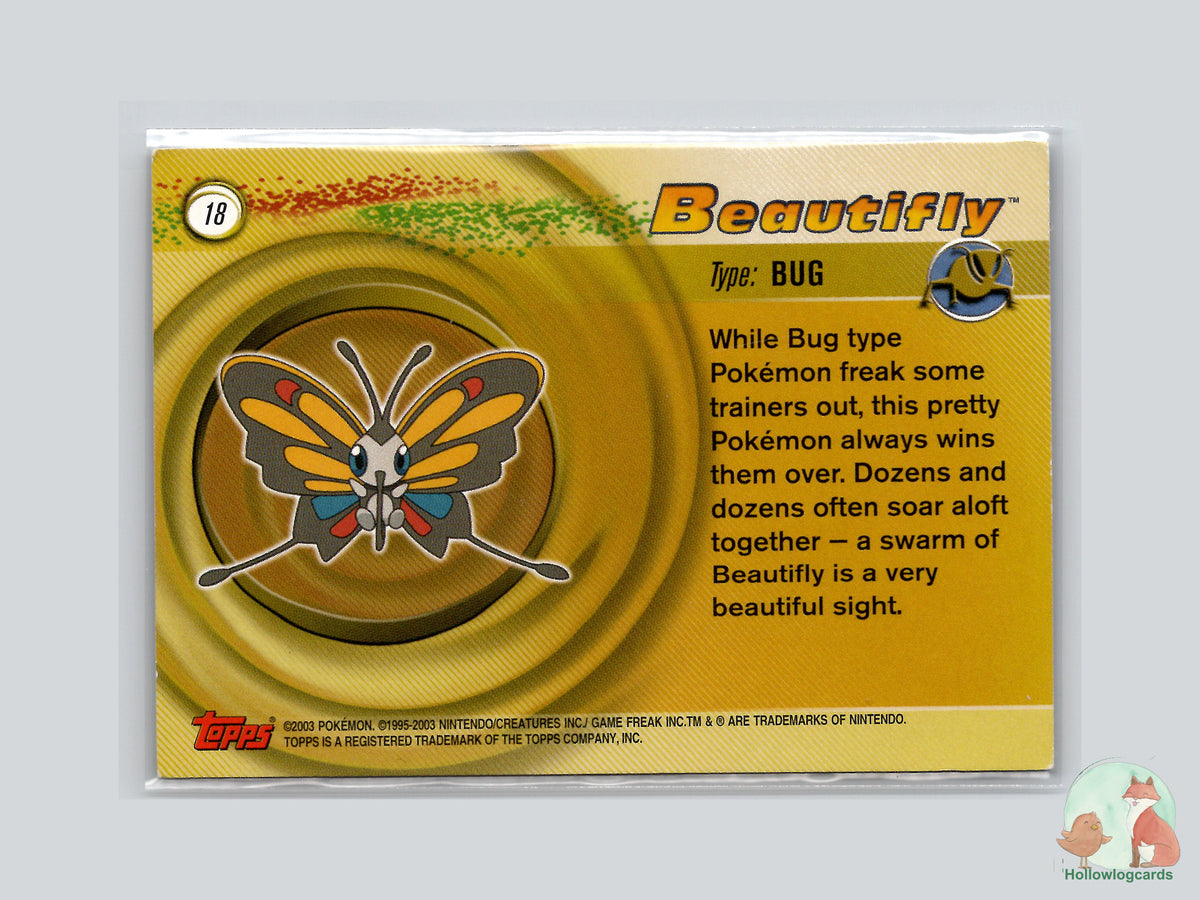 Beautifly (#6) - Topps Advanced Trading Cards