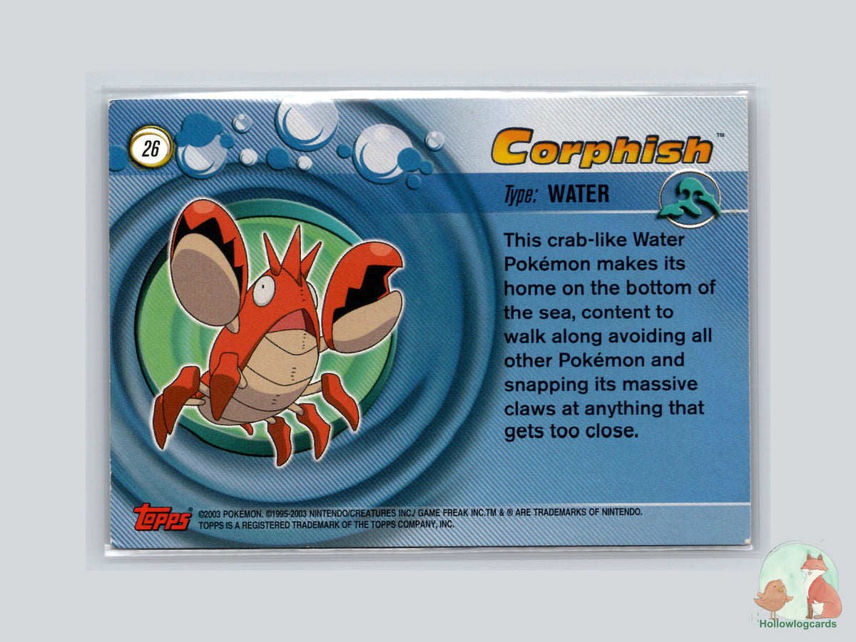 Corphish - Topps Advanced Trading Cards