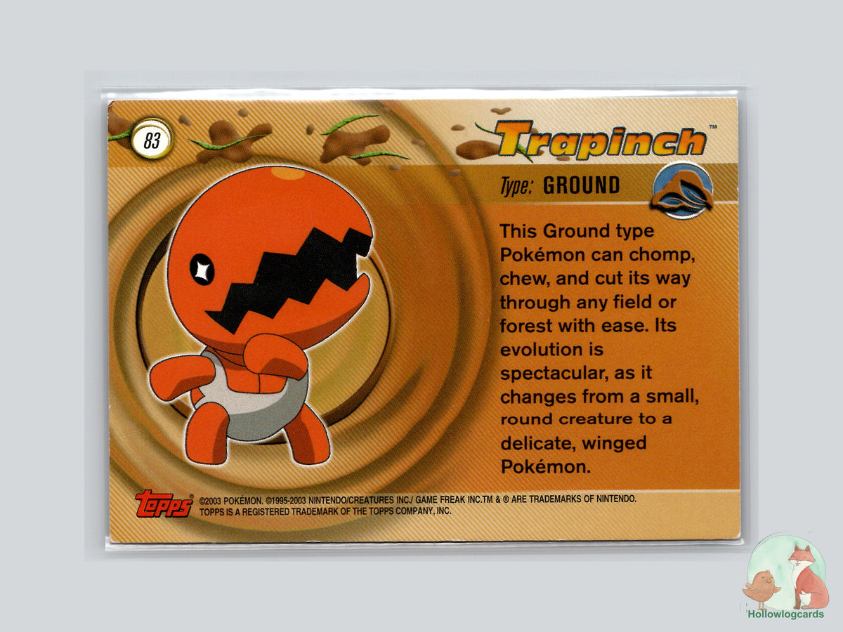 Trapinch - Topps Advanced Trading Cards
