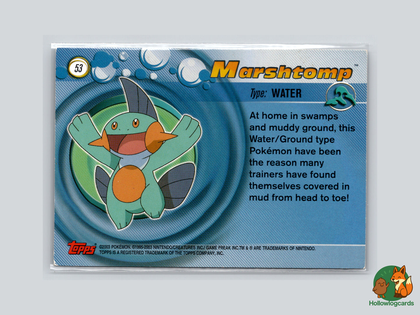 Marshtomp - Topps Advanced