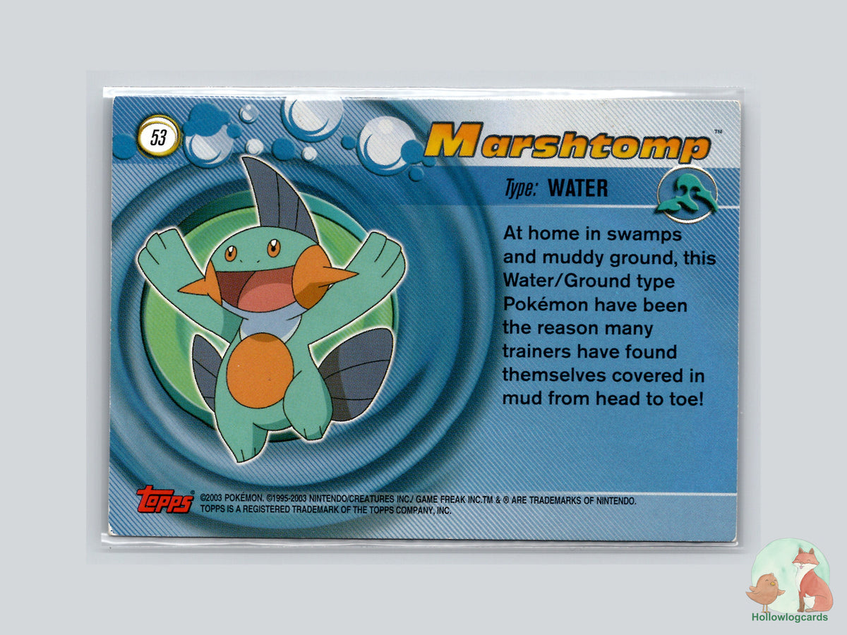Marshtomp - Topps Advanced Trading Cards