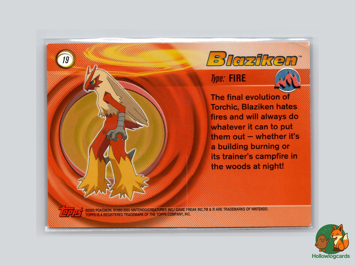 Blaziken - Topps Advanced