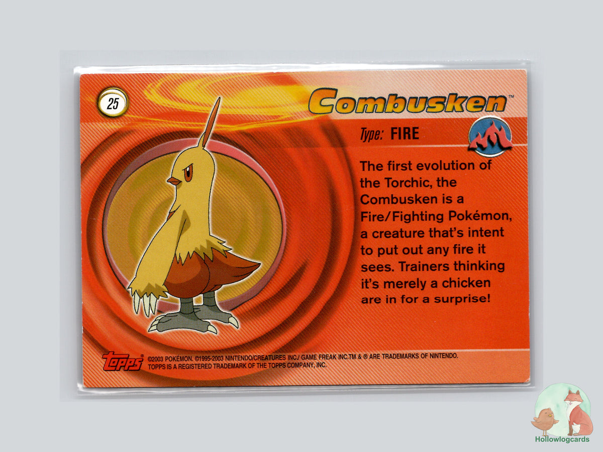 Combusken - Topps Advanced Trading Cards
