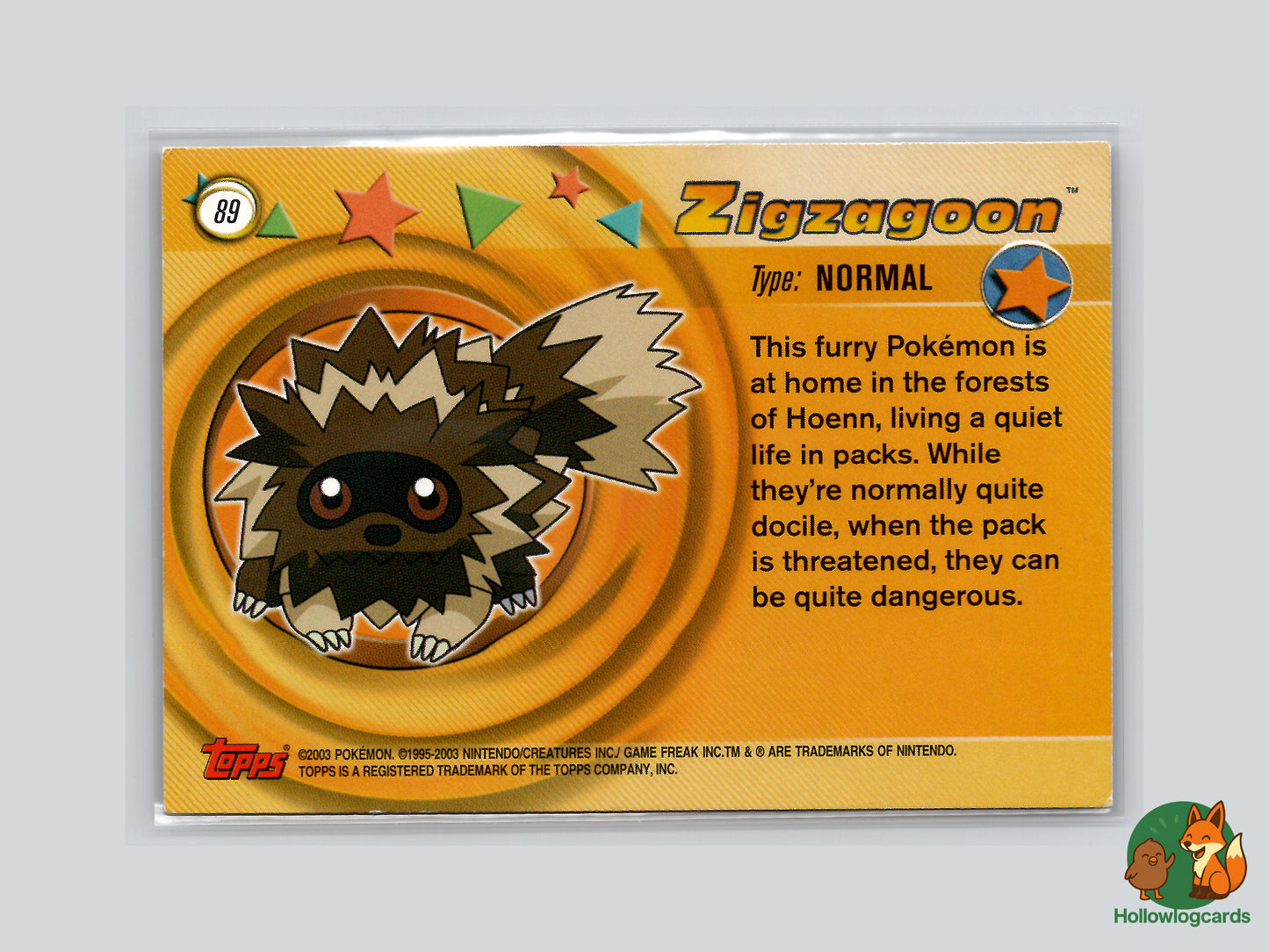 Zigzagoon - Topps Advanced