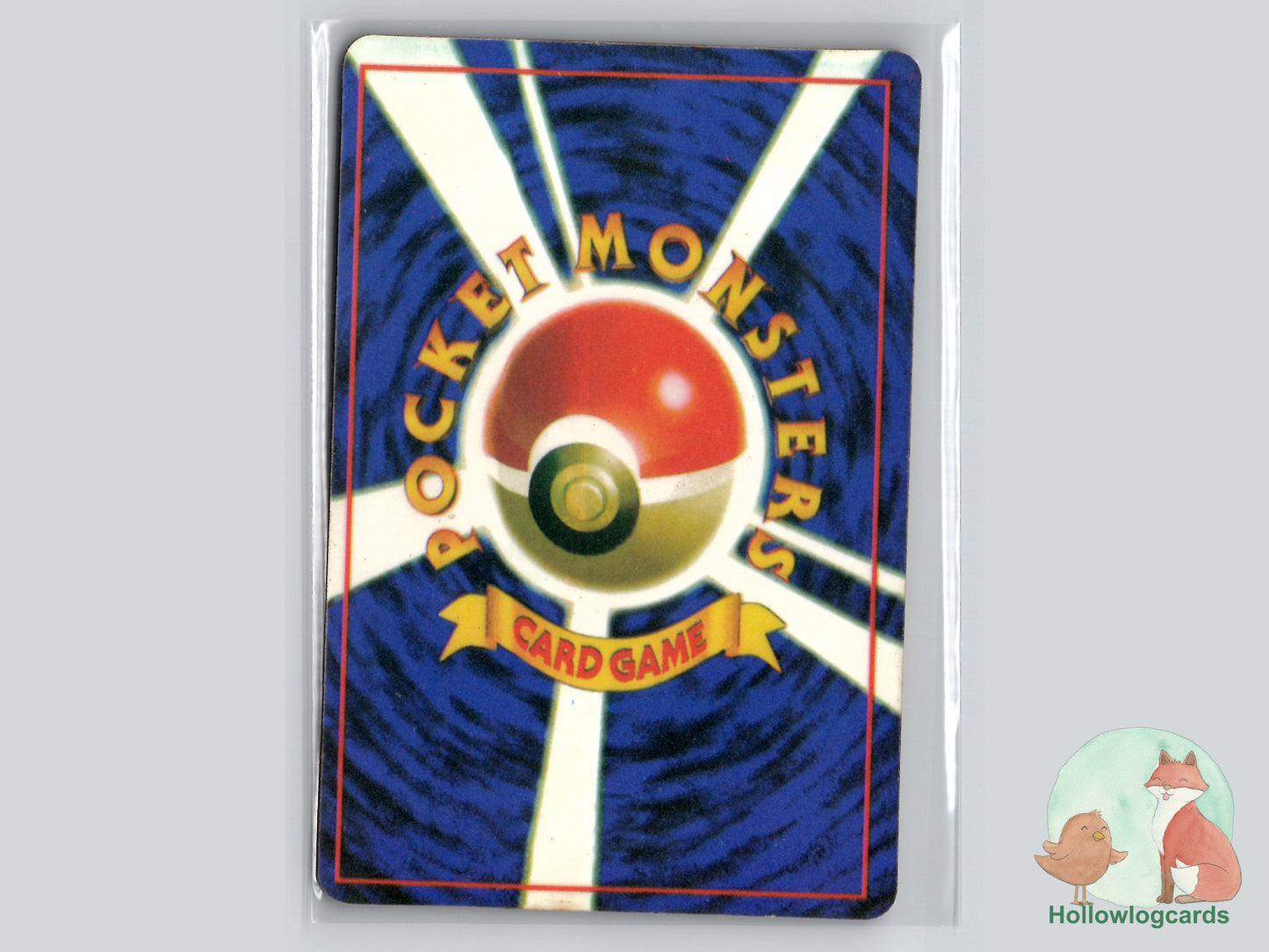 Vulpix Vintage BOOTLEG Vending Holo Sticker – collectable NON-TCG