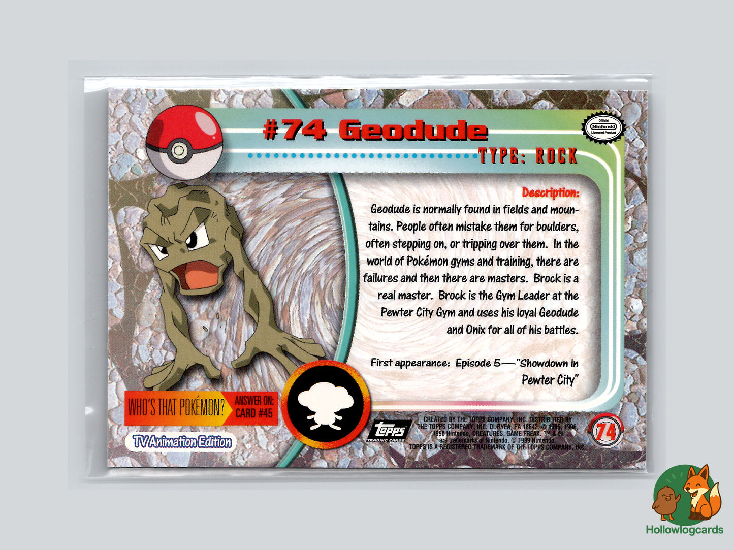 Geodude #074 - Topps