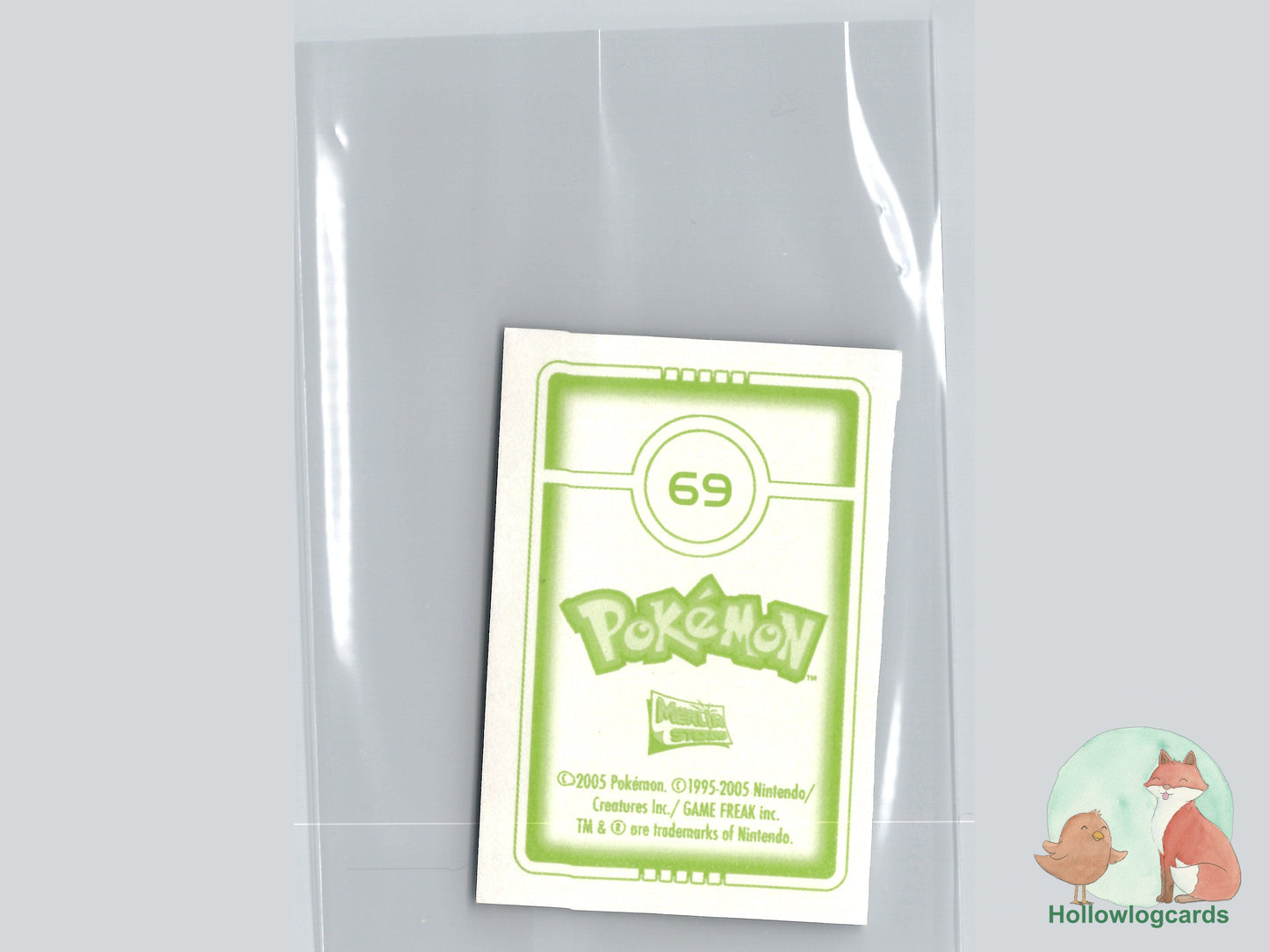 Bellsprout #069 – Merlin Holo Sticker