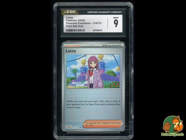 Graded Lacey (114/131) Prismatic Evolutions - CGC 9