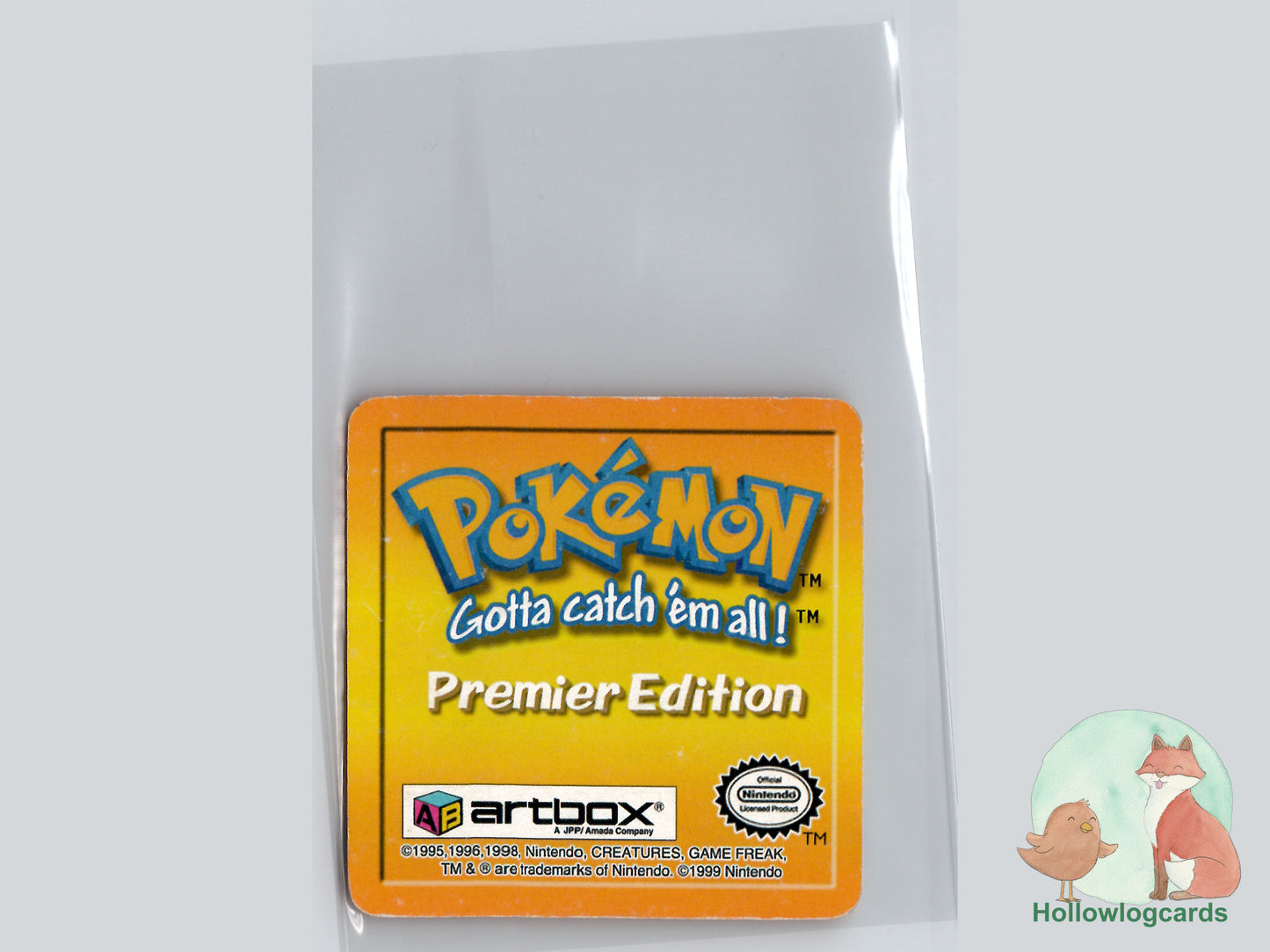Growlithe / Arcanine (#18) - Artbox Premier Edition Action Flipz Lenticular - 1999