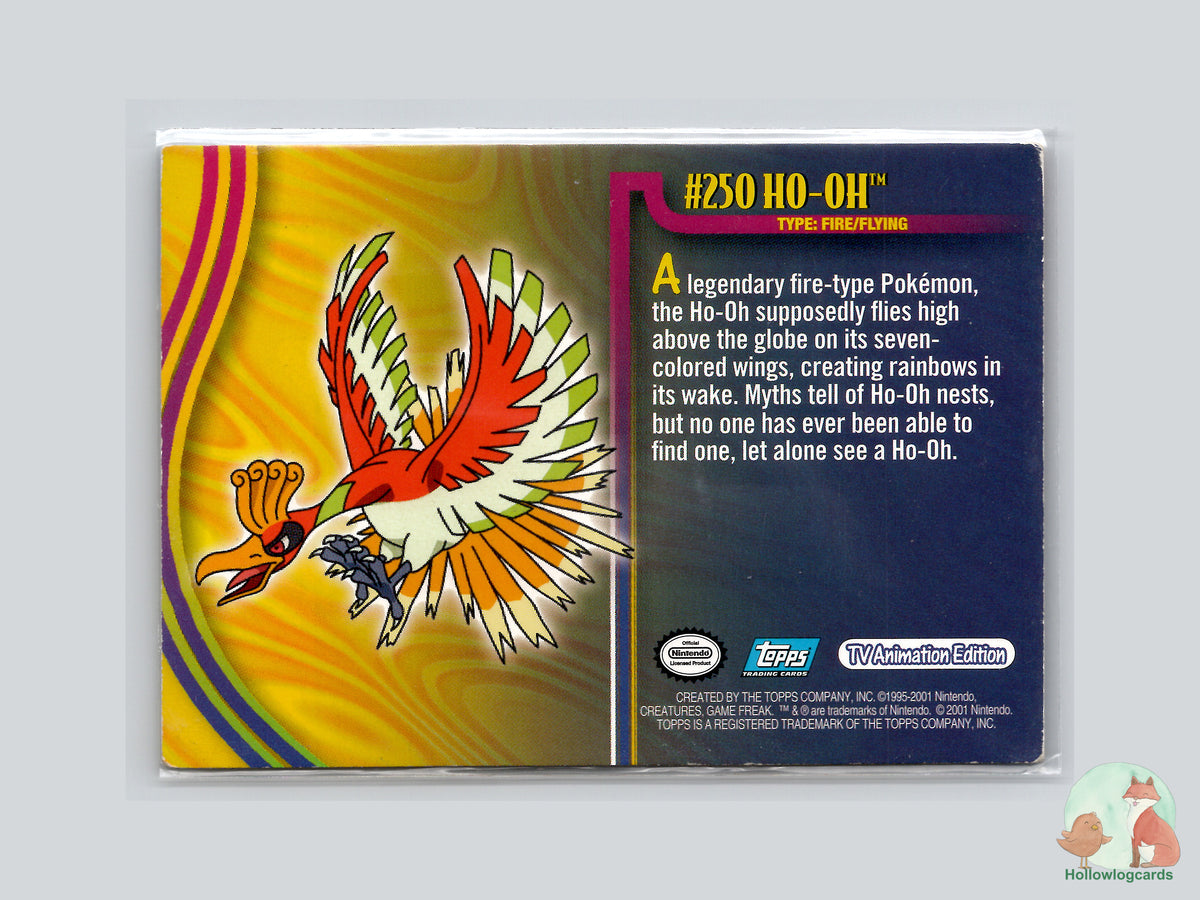Ho-Oh (#250) - Topps Johto League Champions Trading Cards
