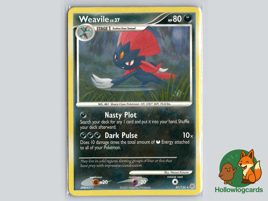 Image of Weavile Diamond and Pearl (DP) #40