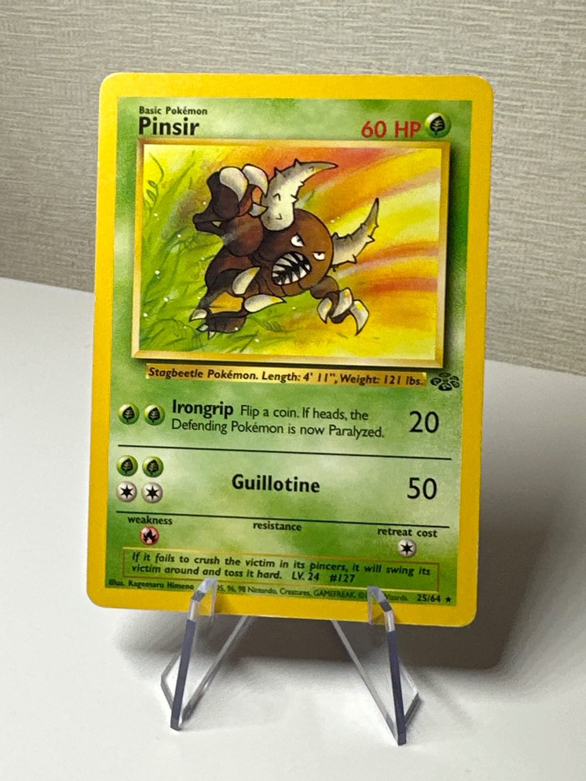 Pinsir - jungle - Vintage WOTC