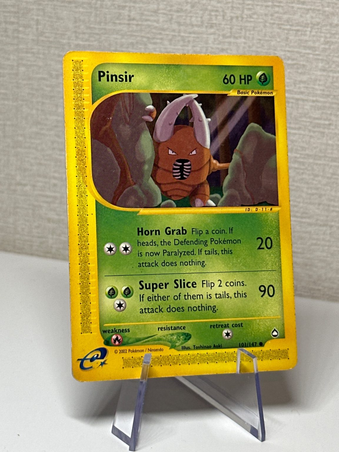 Pinsir - Aquapolis 37/147 - WOTC - e-Reader - Kusajima