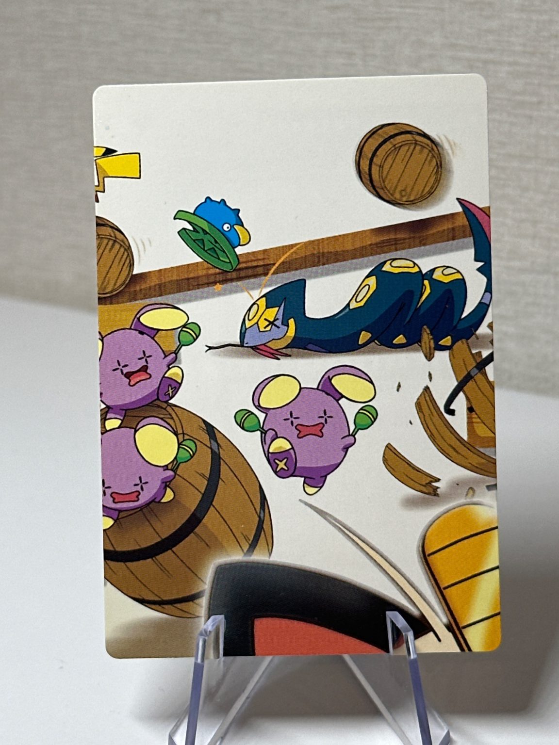 Pikachu Adventure Card No.029 2003 Carddass - Mudkip Torchic treeko - Bandai - Japanese
