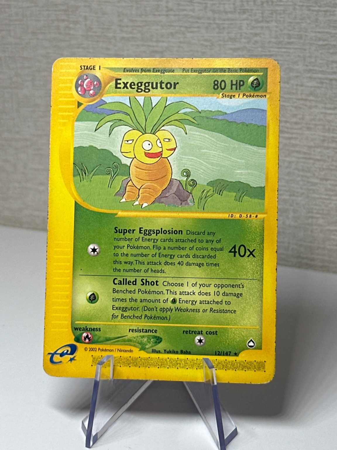 Exeggutor - Aquapolis 23/147 - WOTC - e-Reader - Kusajima