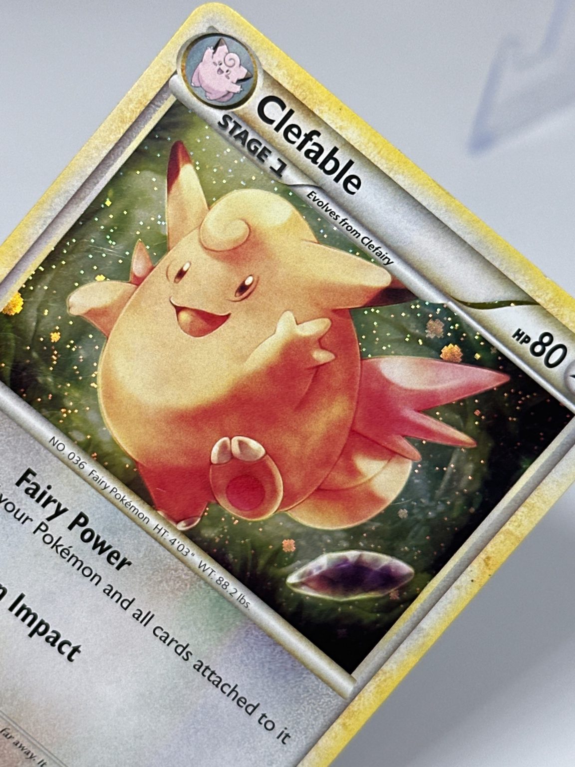 Clefable - Call of legends HOLO - Vintage