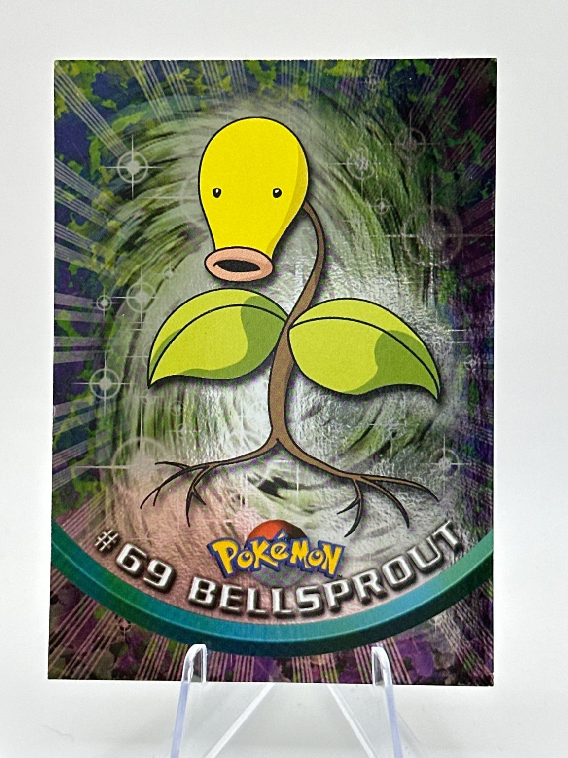 Bellsprout - Holo Chrome Topps Pokemon