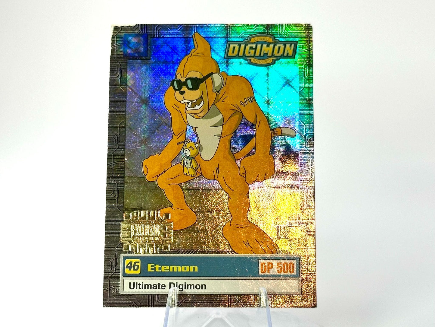 Etemon - HOLO Digimon #46 | Ultimate Chase U3 of 8 | Bandai Upper Deck 1999