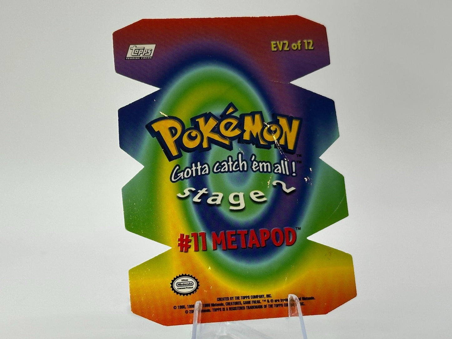 Metapod - Topps Die-Cut - 1999 WOTC
