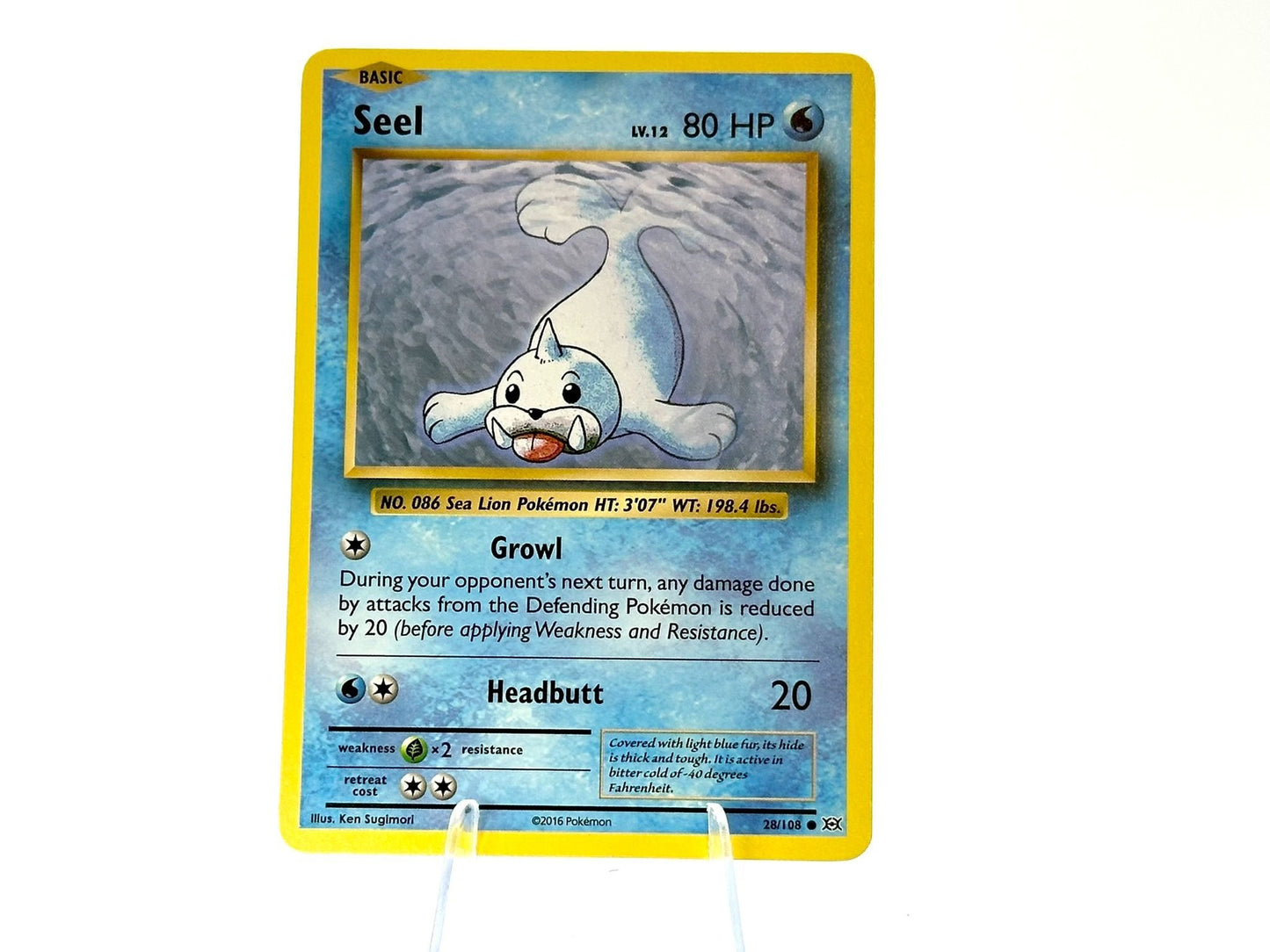 Seel - Evolutions 28/108 - 2016 Modern - Standard - Sugimori