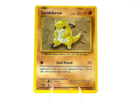 Sandshrew - Evolutions 54/108 - 2016 Modern - Ken Sugimori
