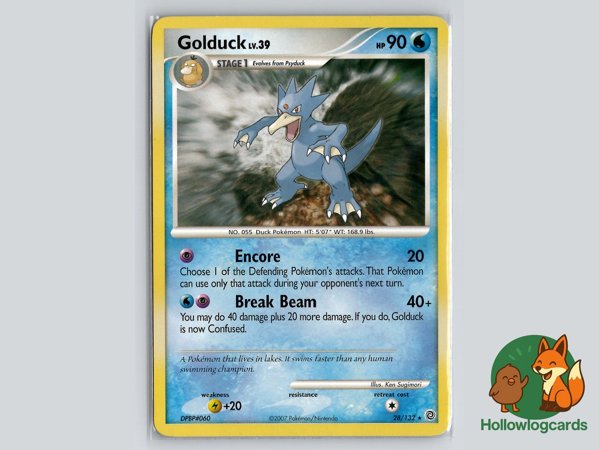 Image of Golduck Secret Wonders (SW) #28