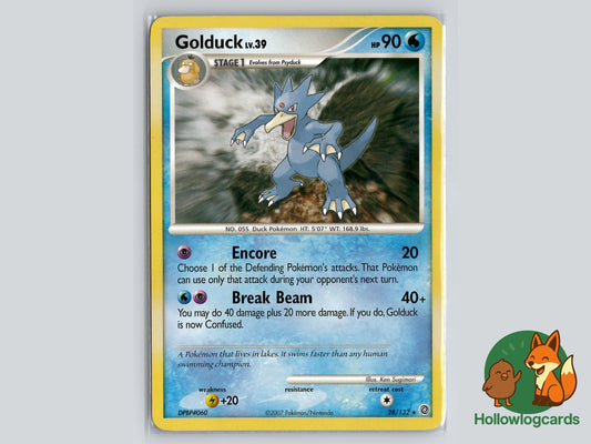 Image of Golduck Secret Wonders (SW) #28