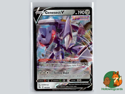 Image of Genesect V Fusion Strike (FST) #185