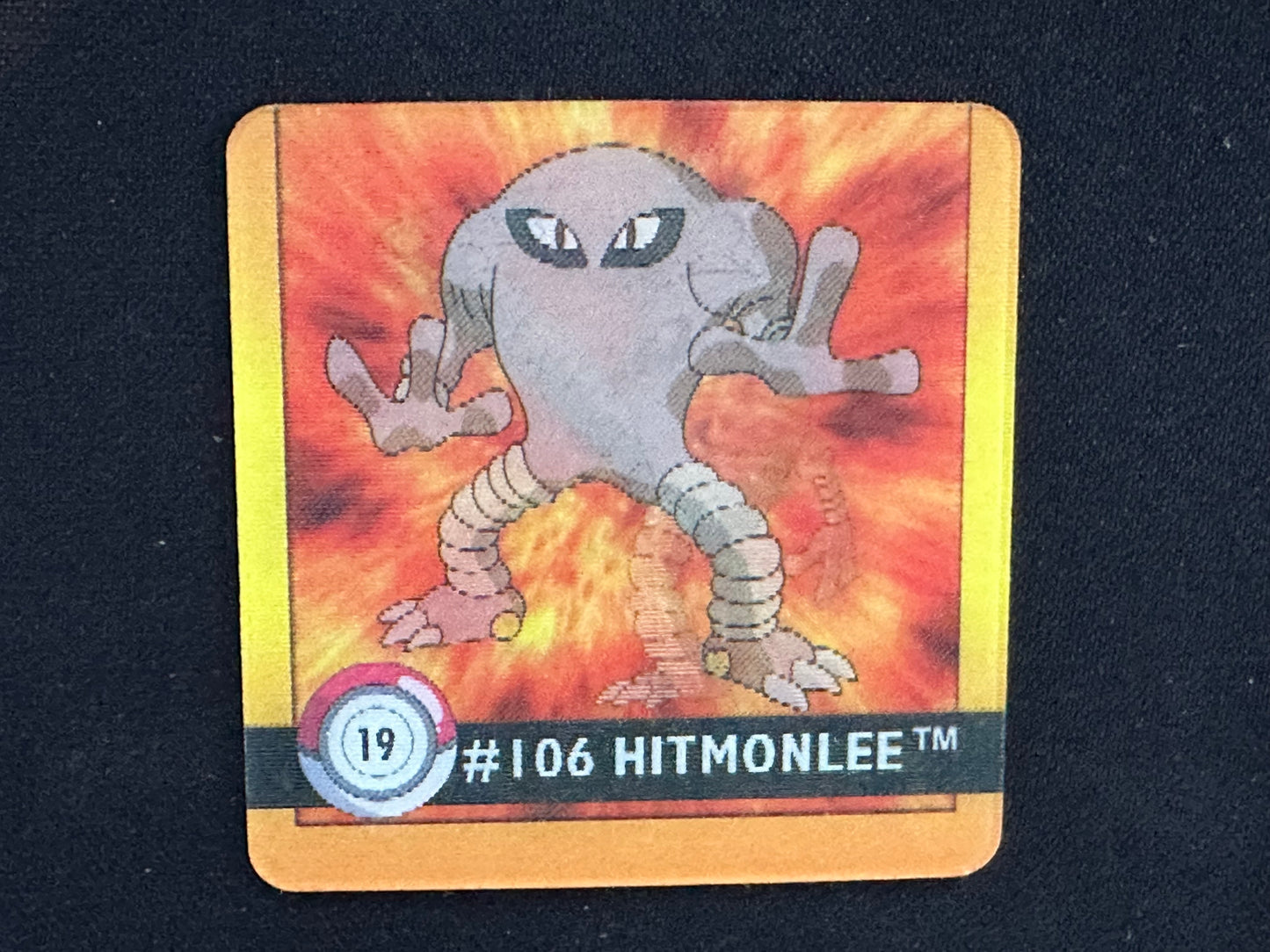 Hitmonlee – 1999 Action Flipz 19 – Vintage