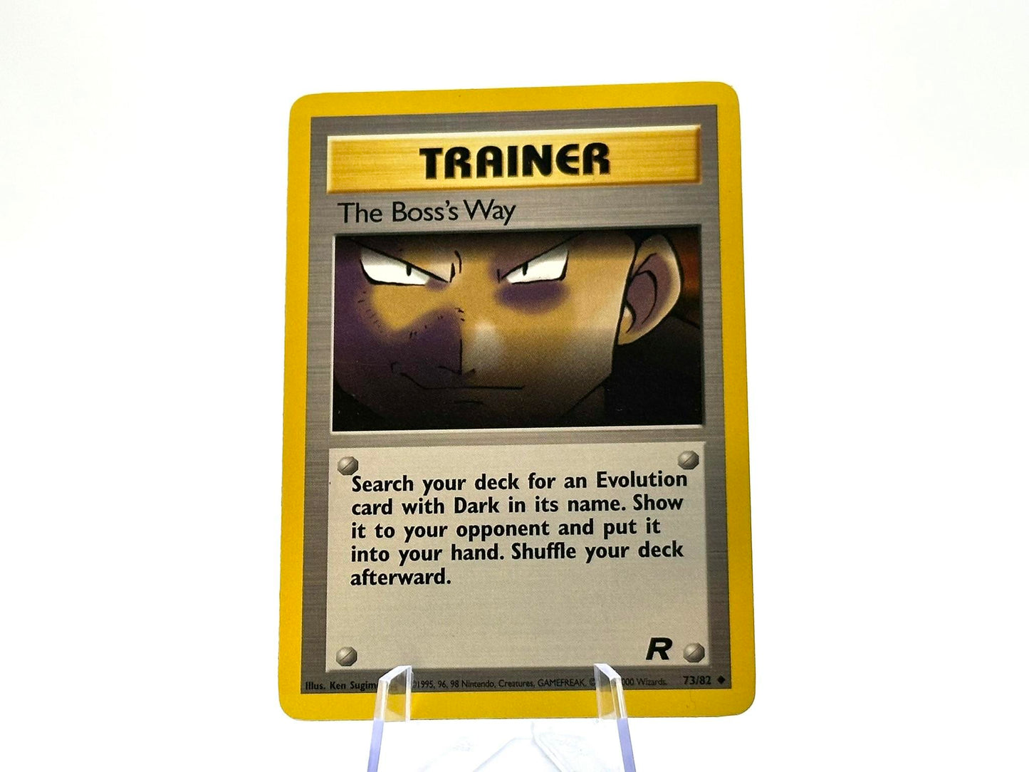 The Boss's Way - Team Rocket #73/82 -