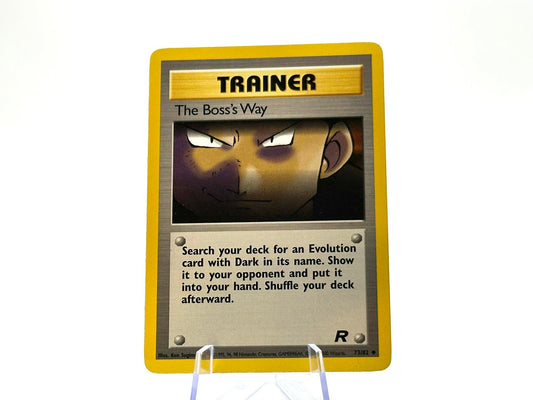The Boss's Way - Team Rocket #73/82 -