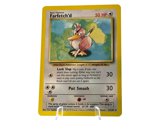 Farfetch'd - Base Set #027/102 -