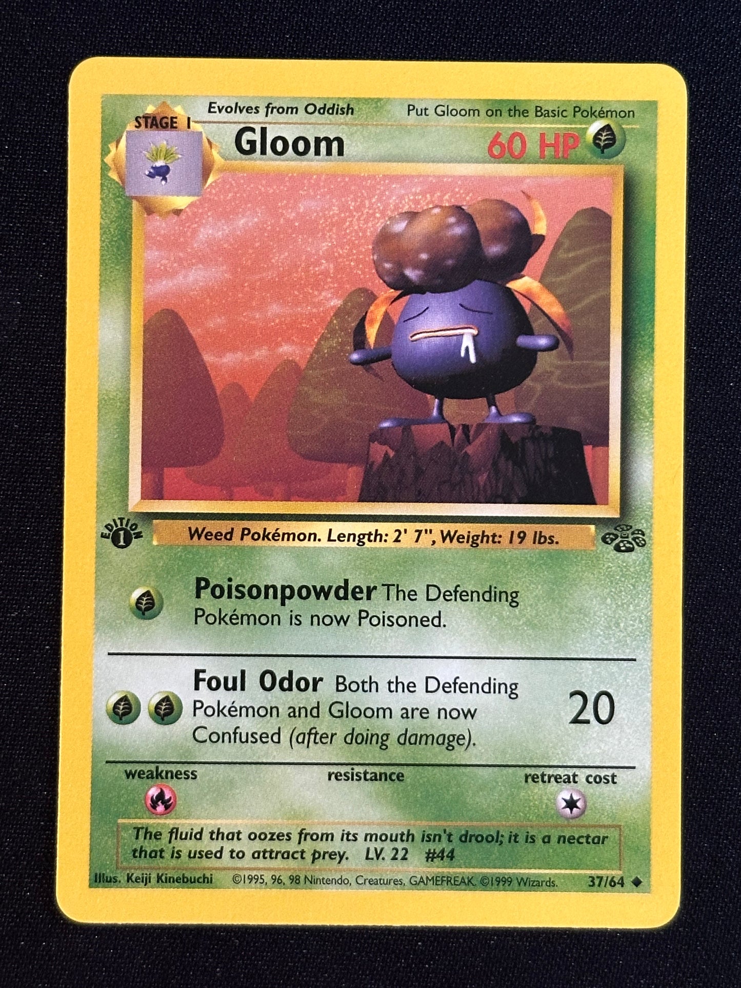 1st Edition Gloom - Jungle 37/64 - Gradeable?