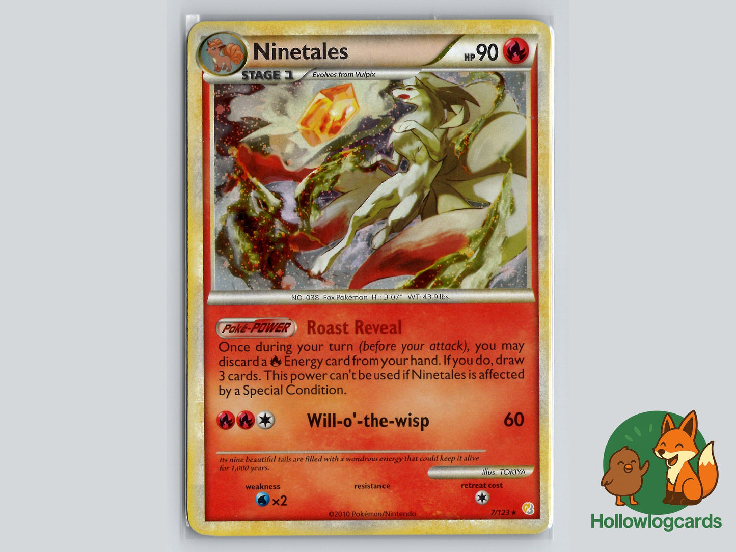 Image of Ninetales HeartGold and SoulSilver (HS) #7