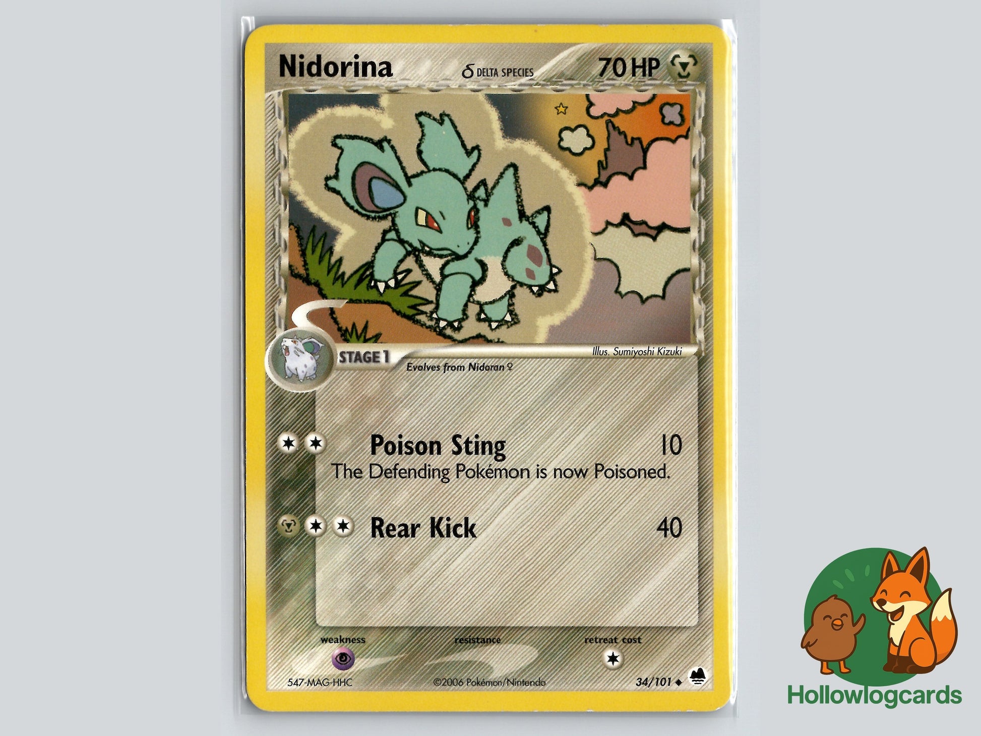 Image of Nidorina Dragon Frontiers (DF) #34