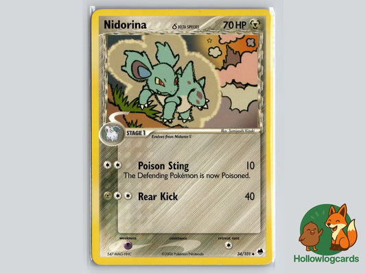 Image of Nidorina Dragon Frontiers (DF) #34