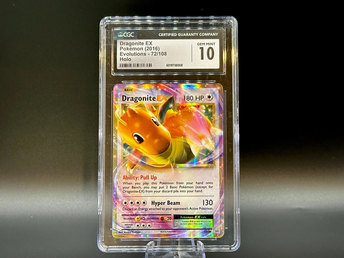 Image of Dragonite-EX Evolutions (EVO) #72