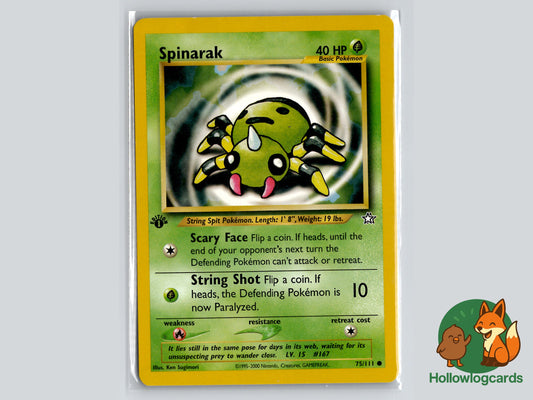 Image of Spinarak Neo Genesis (N1) #75