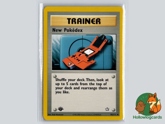Image of New Pokedex Neo Genesis (N1) #95